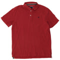 Crew Clothing Tricou polo pentru bărbați, bumbac roșu mare