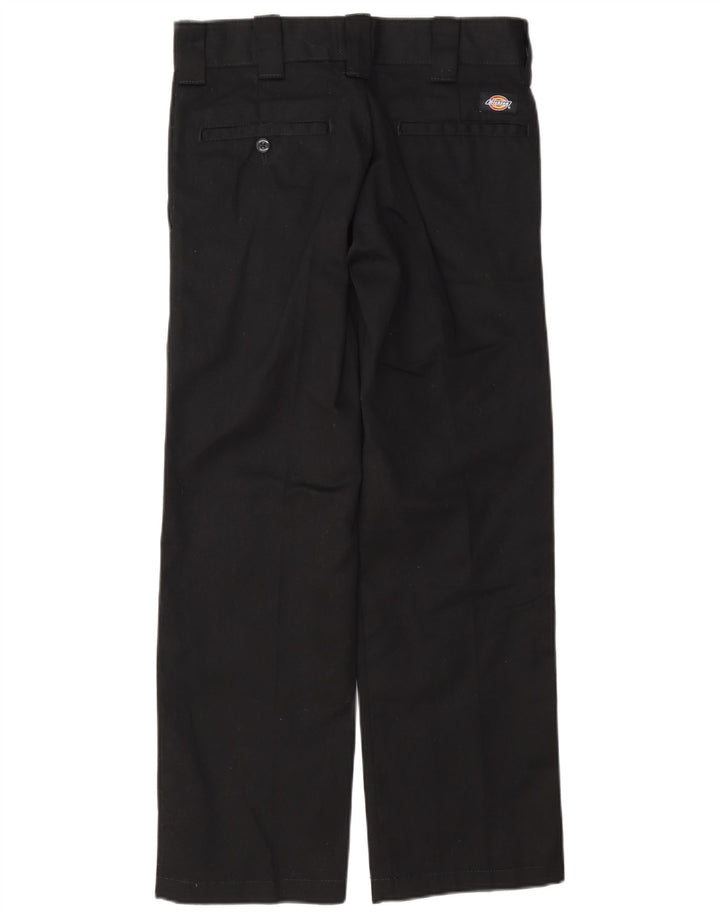 Pantaloni chino slim drepti pentru femei Dickies L28 L30 Poliester negru