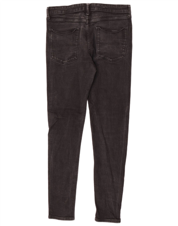 Blugi skinny pentru femei Marks & Spencer W34 L33 bumbac negru