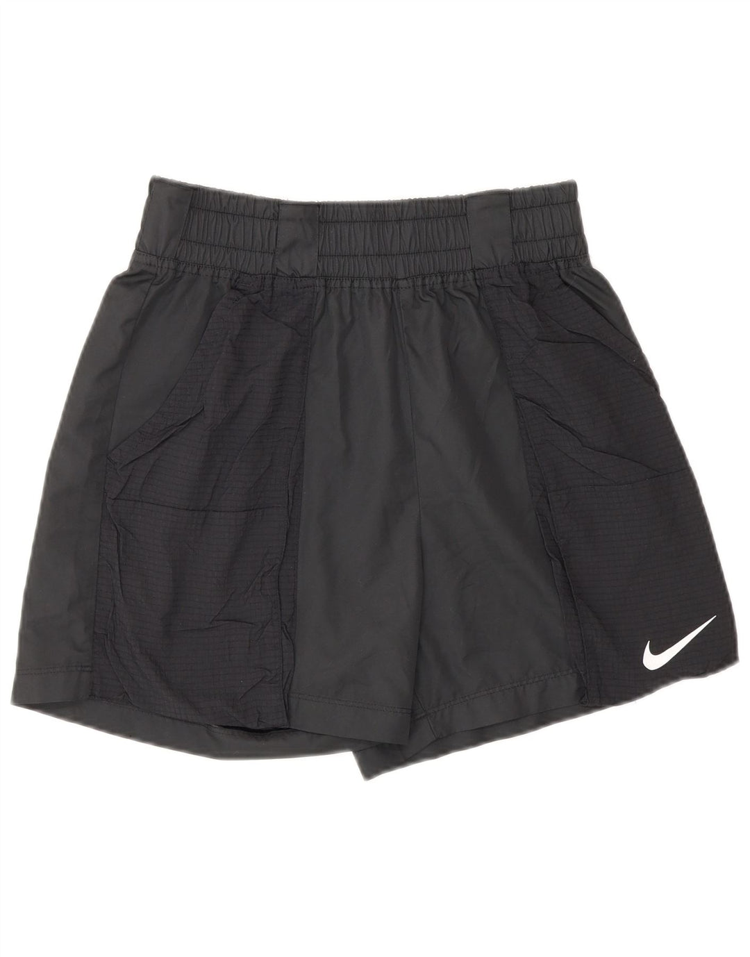 Pantaloni scurti sport NIKE pentru femei UK 10 Poliester negru mic
