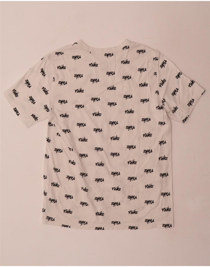 Tricou grafic pentru bărbați Nike Top Medium White Bumbac