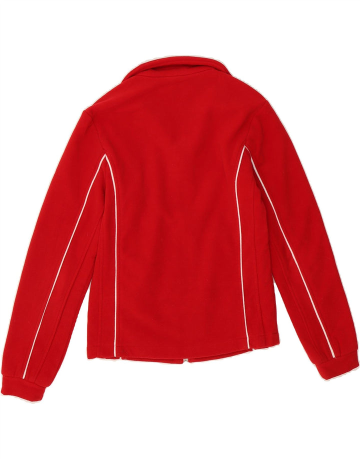 BAILO Womens Tracksuit Top Jacket UK 6 XS Red Polyester Vintage Bailo and Second-Hand Bailo from Messina Hembry 