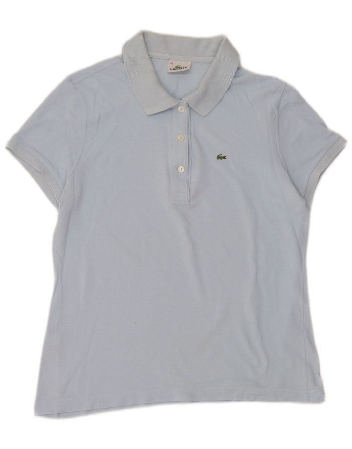 Tricou polo Lacoste pentru femei Mărimea 44 Bumbac albastru mare