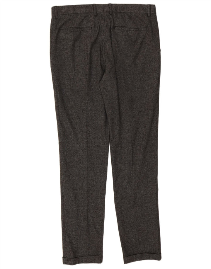 Pantaloni de costum slim pentru bărbați Zara EU 42 Mari L32 L32 Poliester gri