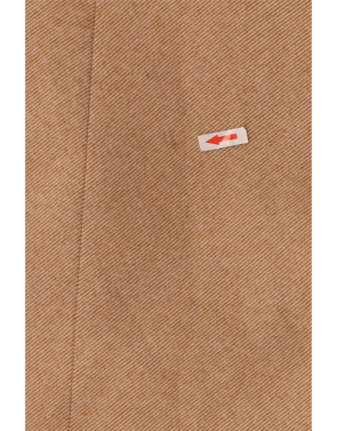 Palton dublu pentru femei Zara UK 14 Medium Bej Poliester