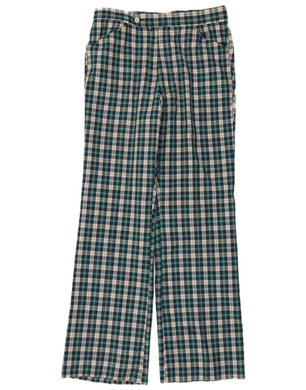 Pantaloni casual drepti pentru bărbați Izod L30 L32 verde check