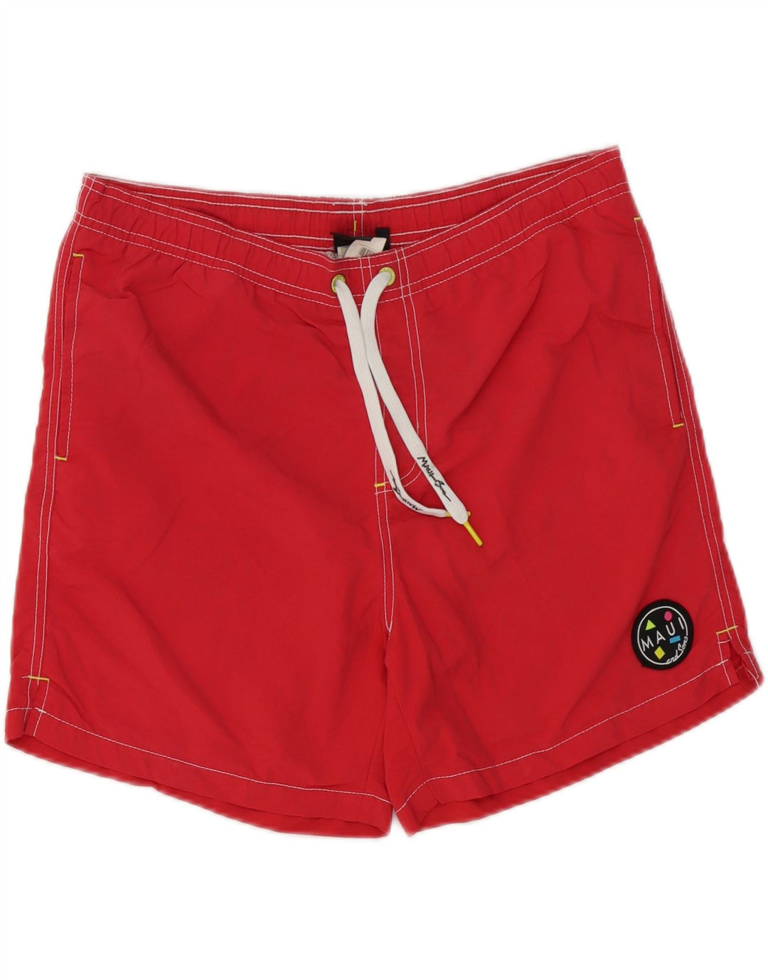 Pantaloni scurți de înot pentru bărbați Maui and Sons, poliamidă roșie medie