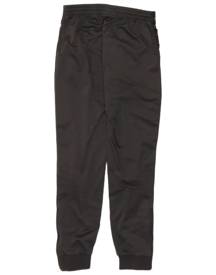 Pantaloni de trening pentru bărbați cu grafică Kappa Pantaloni de jogging mediu negru