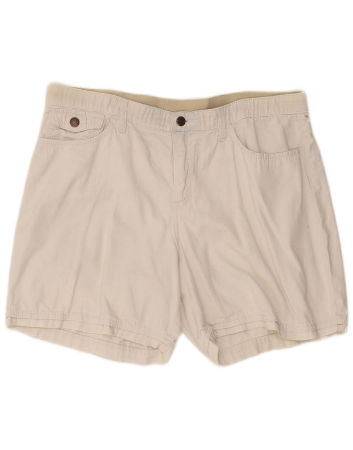 Pantaloni scurți casual pentru femei Lee W36 XL alb