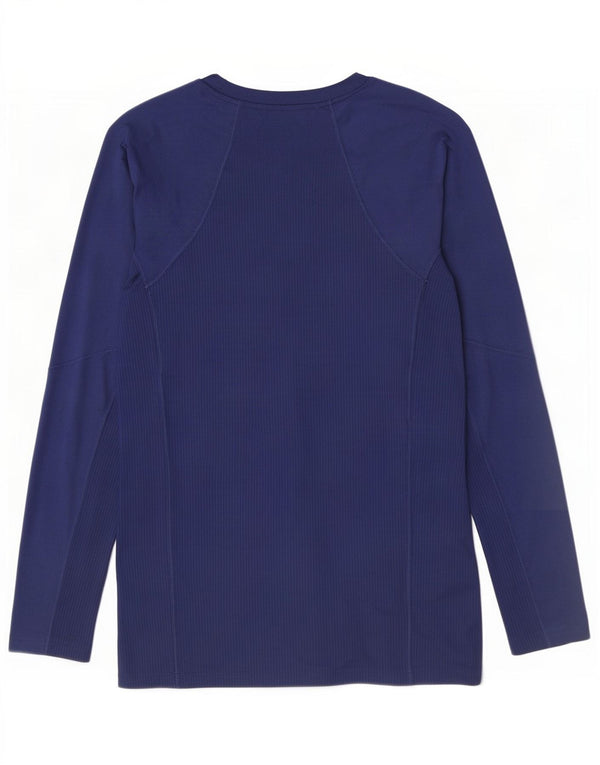 Nike pentru bărbați Dri Fit Top cu mânecă lungă XL bleumarin poliester
