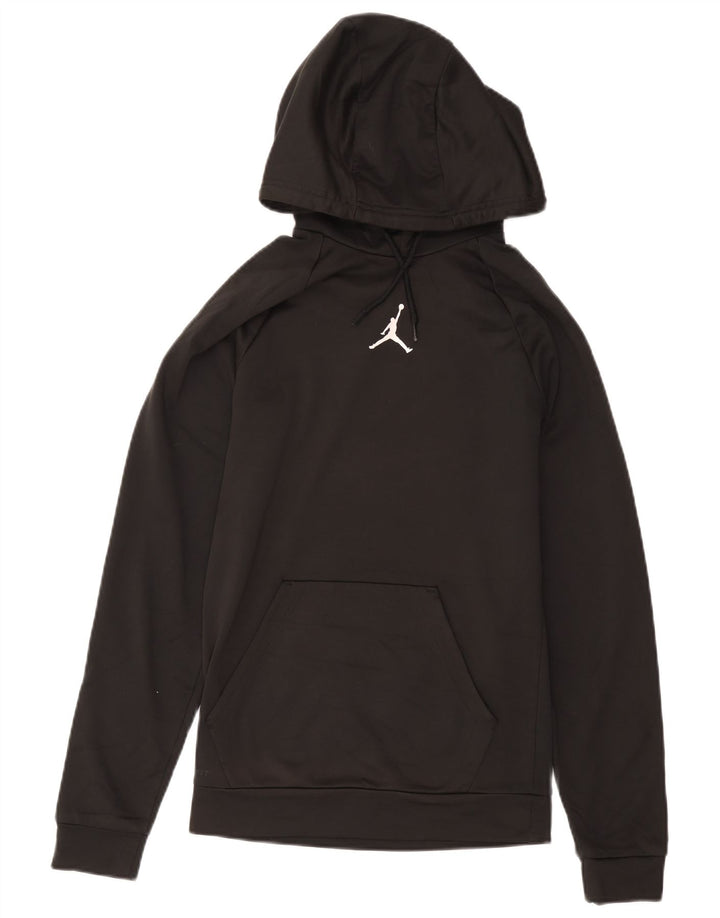 Jumper Jordan pentru bărbați, cu formă regulată, XS, poliester negru