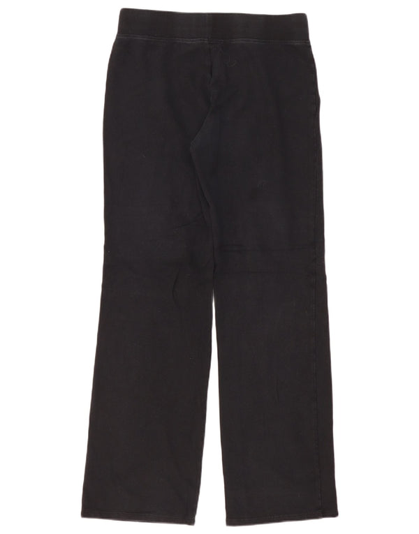 Pantaloni casual drepti pentru femei Marks & Spencer UK 12 Medium W30 L32 Negru
