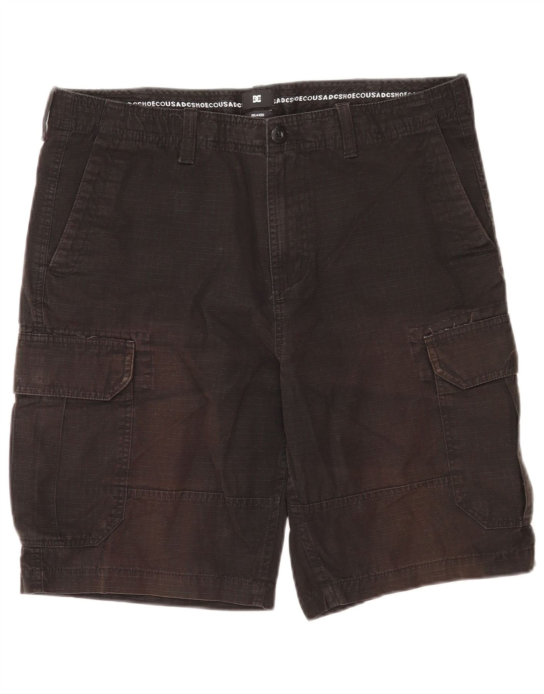 Pantaloni scurți cargo pentru bărbați DC W33, bumbac negru mediu