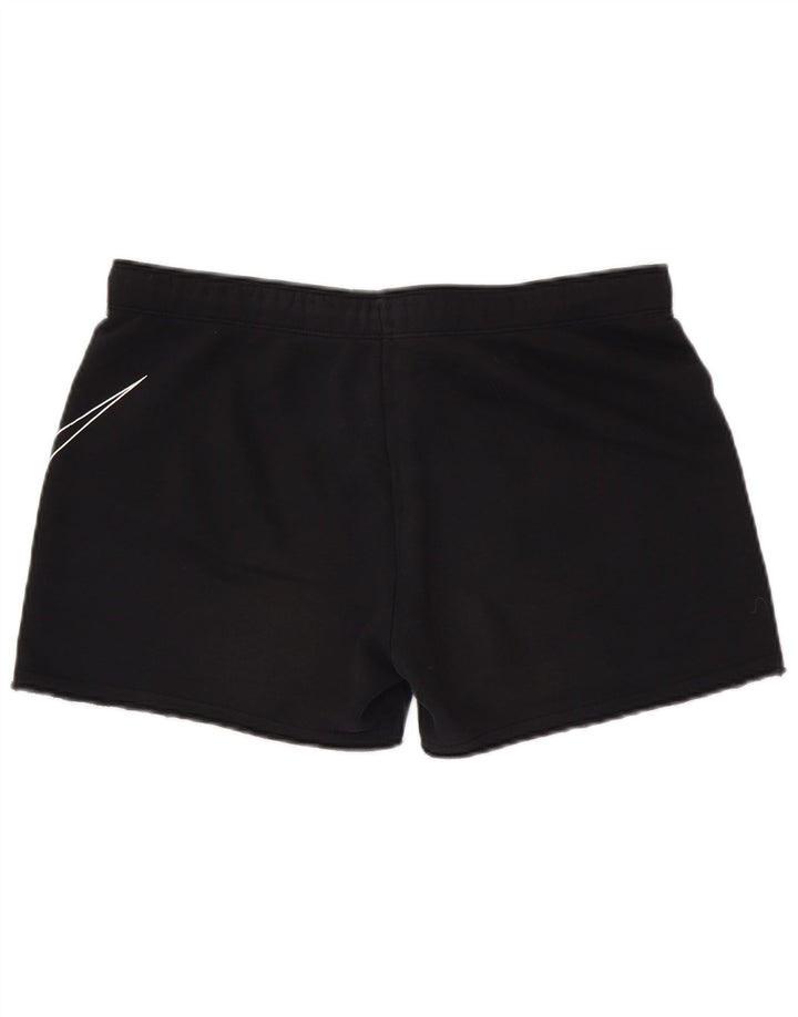 Pantaloni scurți sport grafic NIKE pentru bărbați, bumbac mediu negru