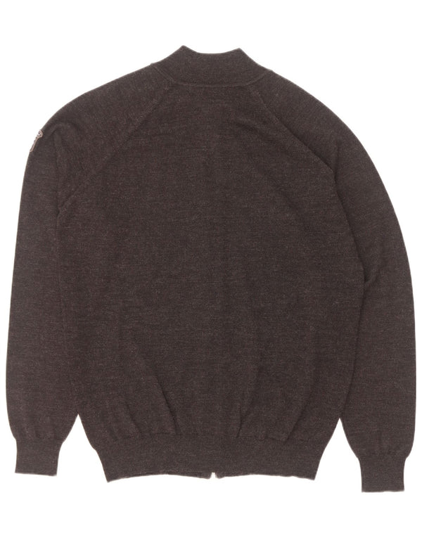 Pulover cardigan pentru bărbați Marina Militare 2XL gri
