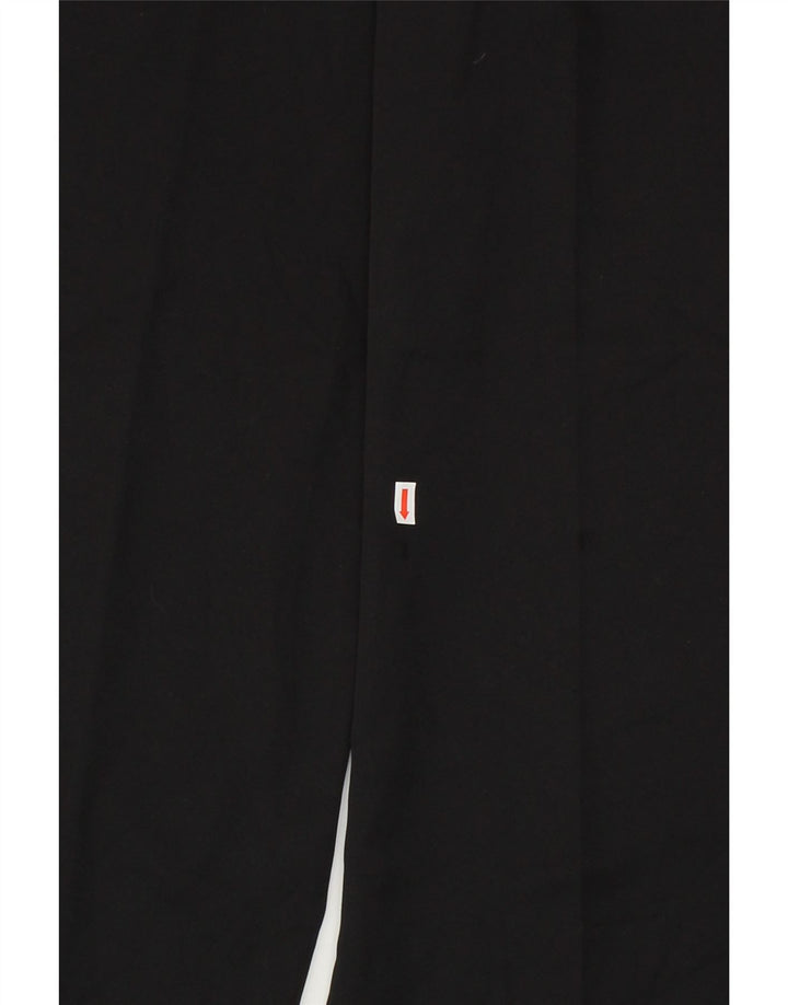 IZOD Mens Straight Chino Trousers W38 L32 Black Polyester Vintage Izod and Second-Hand Izod from Messina Hembry 