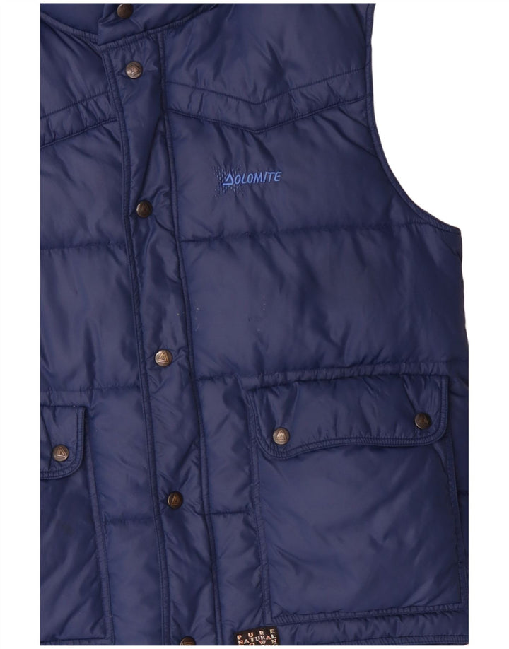 Gilet căptușit pentru bărbați Dolomite UK 38 Medium Bleumarin Poliester