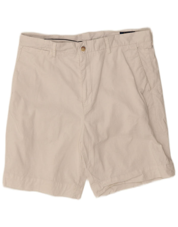 Pantaloni scurți chino pentru bărbați Stretch Classic Fit W34 Large White