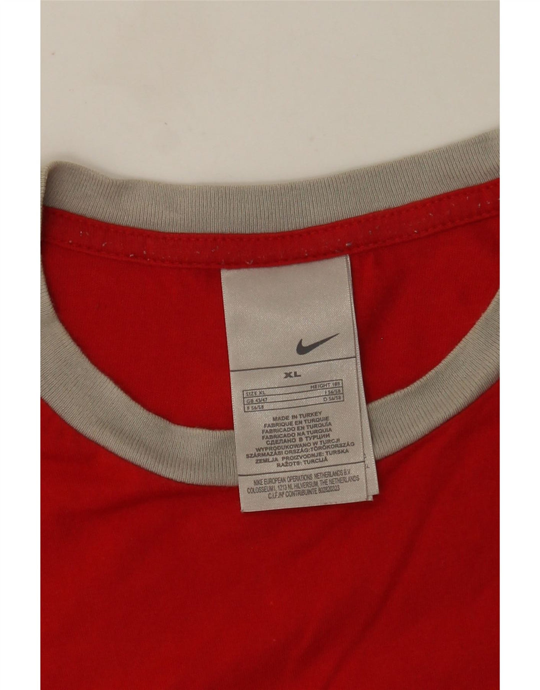 Tricou grafic pentru bărbați Nike Top XL Bumbac roșu