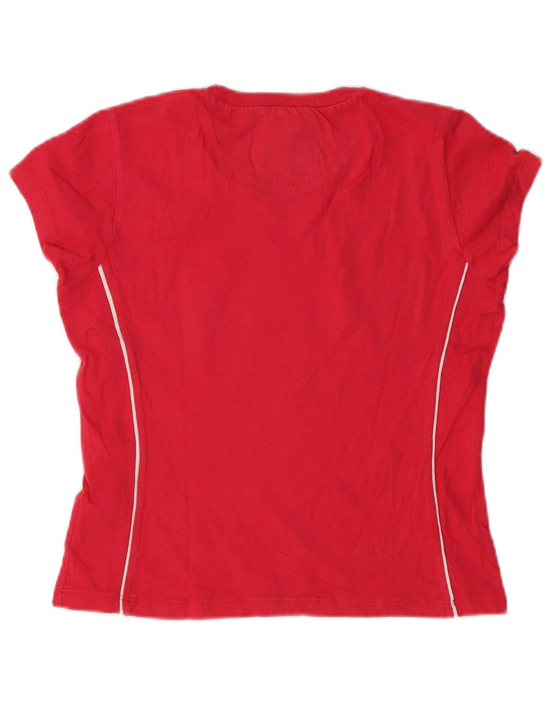 Tricou Champion Womens Heritage Classics Top UK 10 Small Red Bumbac