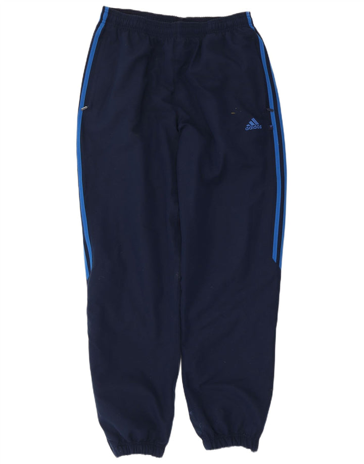 Pantaloni de trening pentru bărbați Adidas Pantaloni de jogging mari, bleumarin, poliester