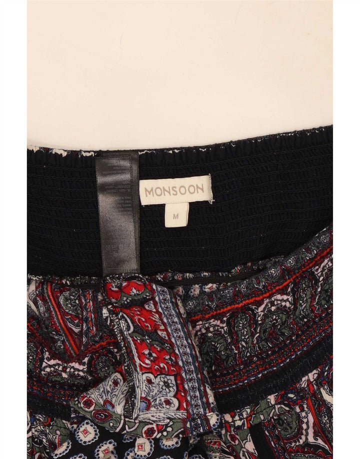 Fusta țigănească pentru femei Monsoon Medium W30 Multicolor Patchwork Viscose