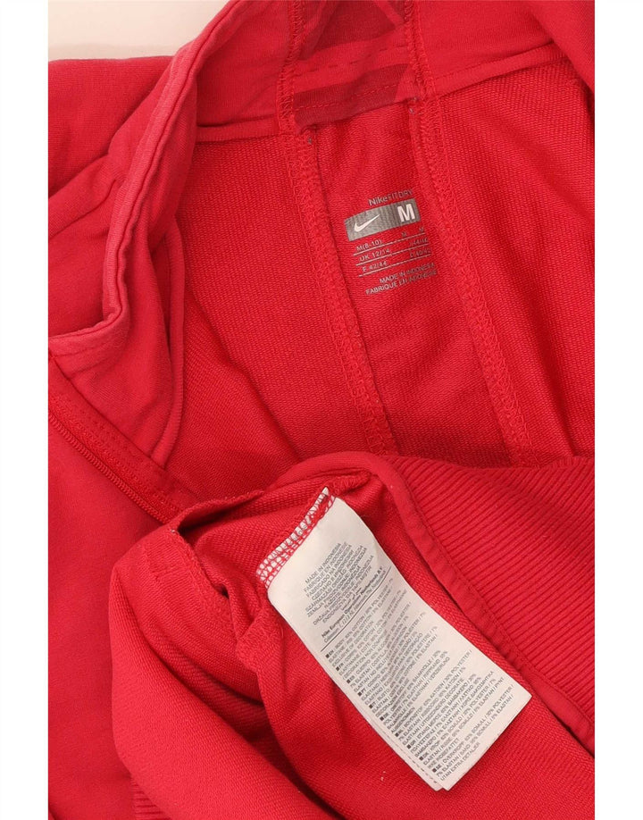 Jachetă de top pentru trening Nike pentru femei, Marea Britanie 12/14, bumbac roz mediu