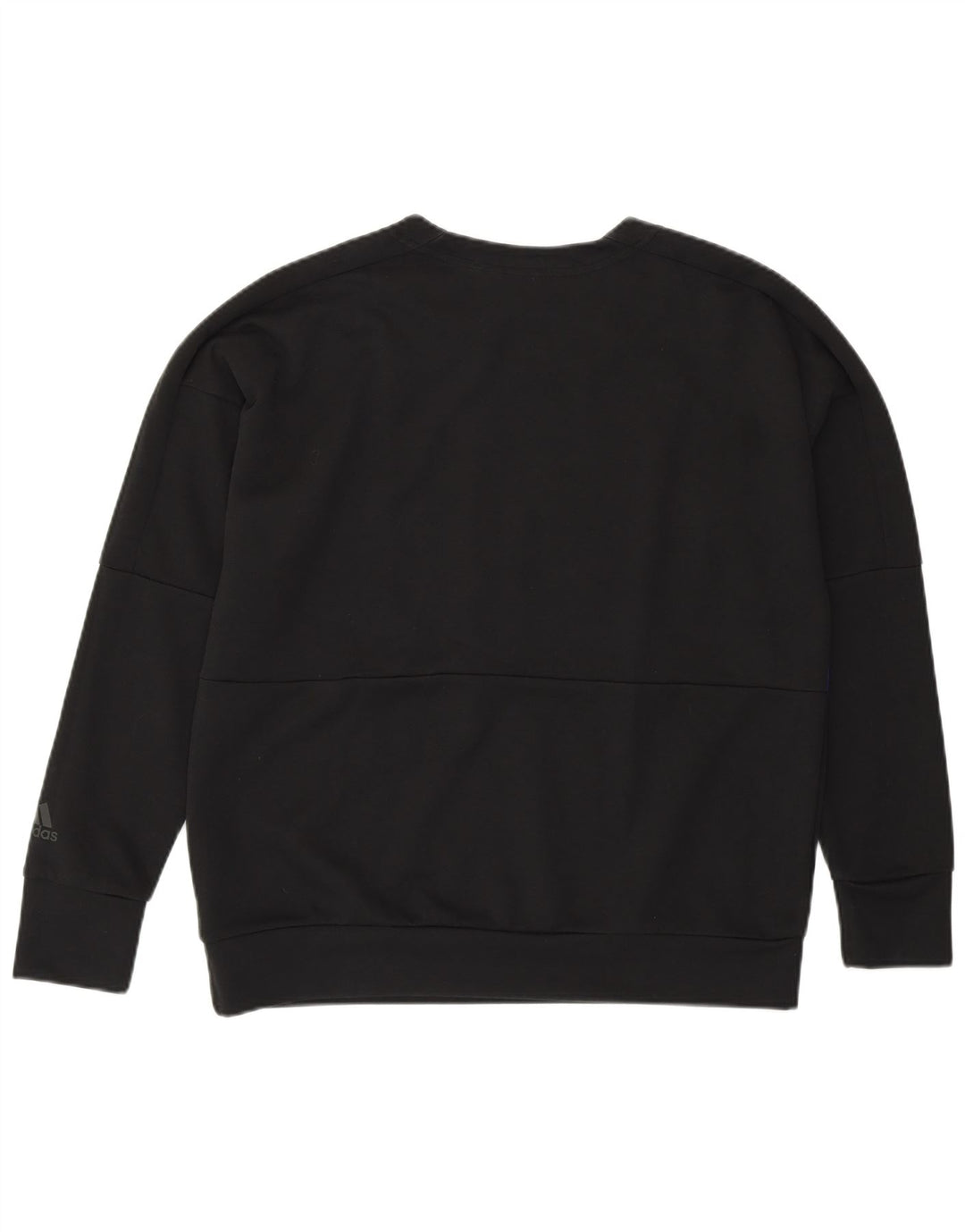 Pulover ADIDAS pentru femei UK 12/14 Medium Black Colorblock