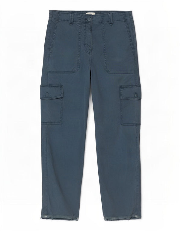 Pantaloni cargo drepti pentru femei Marks & Spencer UK 8 Small W26 L25 Blue