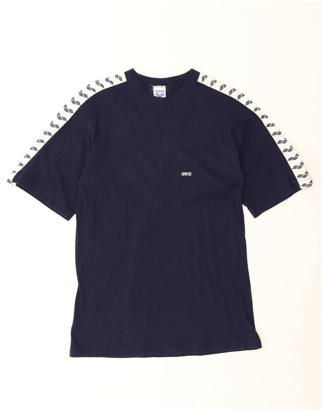 Tricou cu grafic pentru bărbați Arena Top mic, albastru marin, bloc de culoare