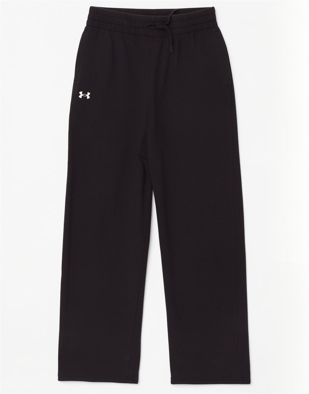 Pantaloni de trening Under Armour pentru bărbați, bumbac mediu negru