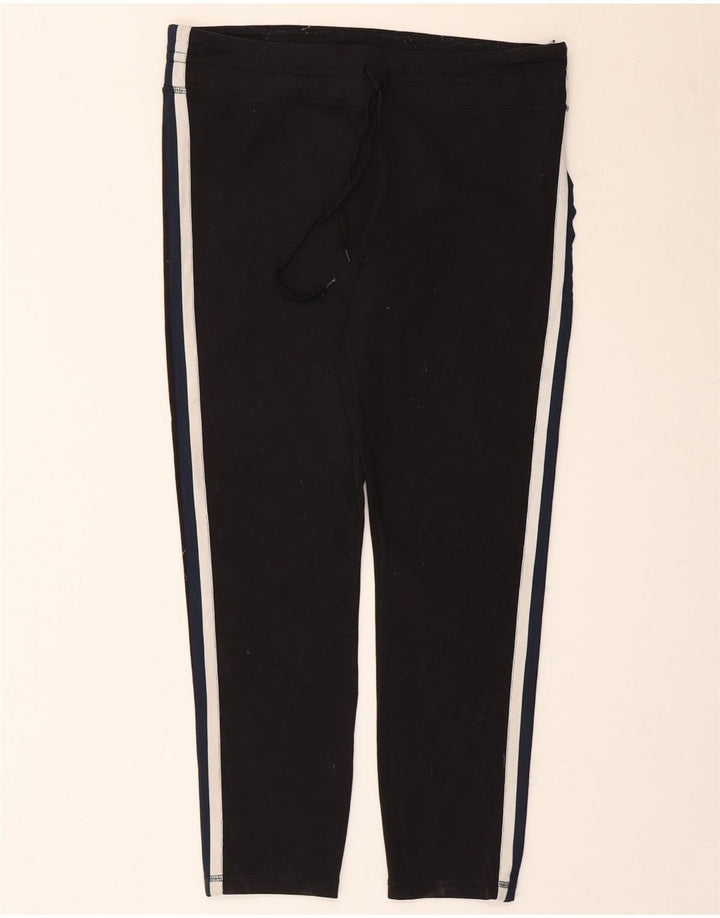 Pantaloni de trening pentru femei J. Crew UK 16, mare, negru, nailon