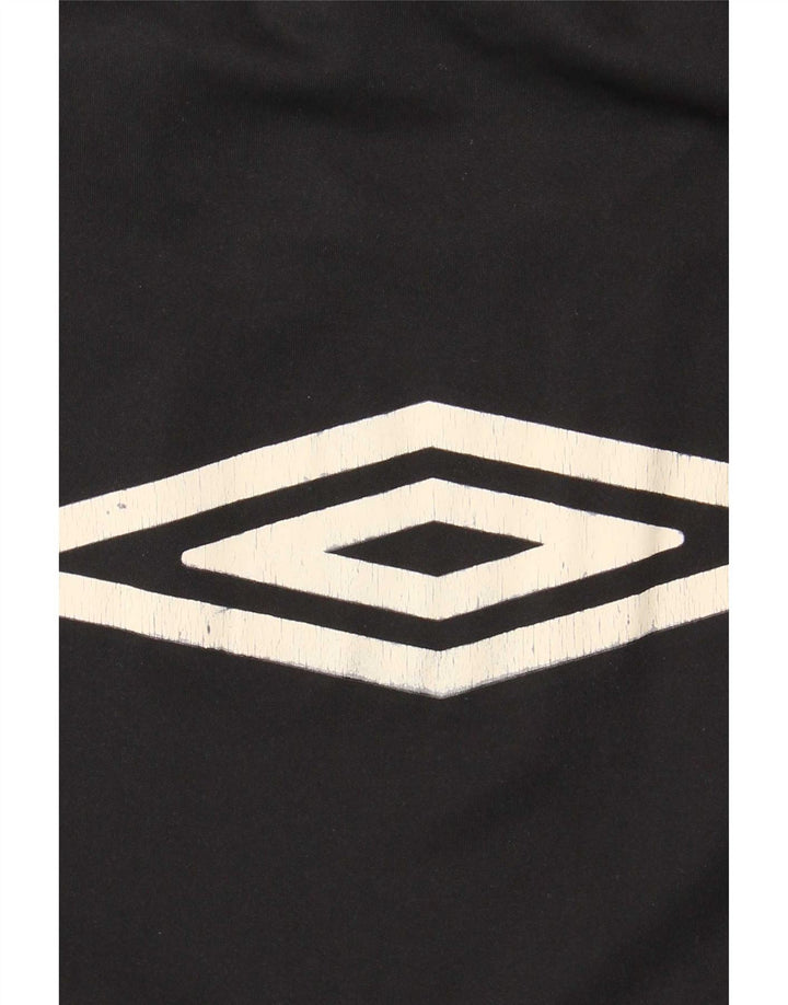 Tricou grafic pentru bărbați Umbro Top XL Negru Poliester color bloc