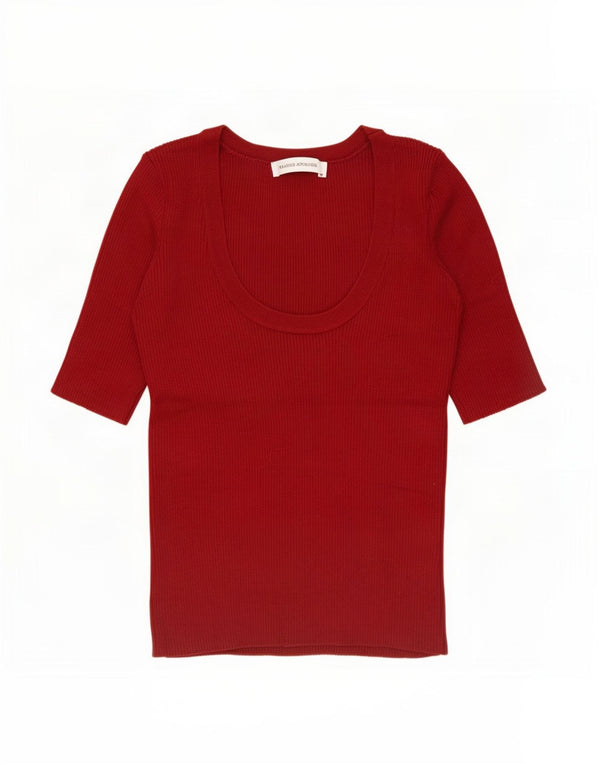Bluză pentru femei Zara UK 8 Small Burgundy