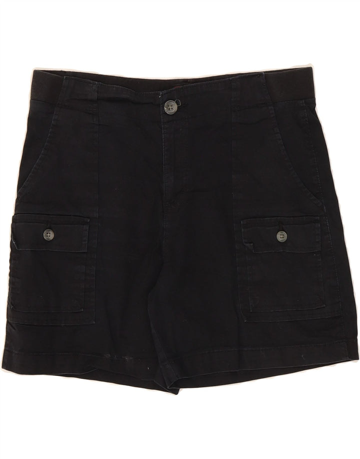 LEE Womens Cargo Shorts US 10 Large W30  Black Cotton Vintage Lee and Second-Hand Lee from Messina Hembry 