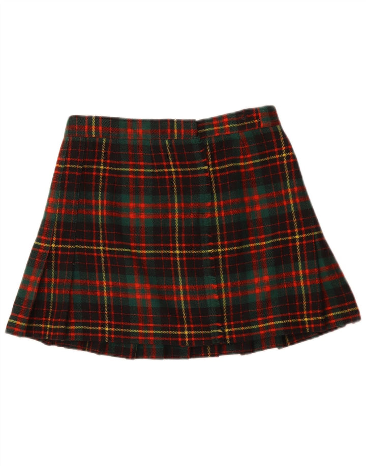 Fusta Damă Vintage Plisată Wrap IT 42 Medium W28 Carod Multicolor