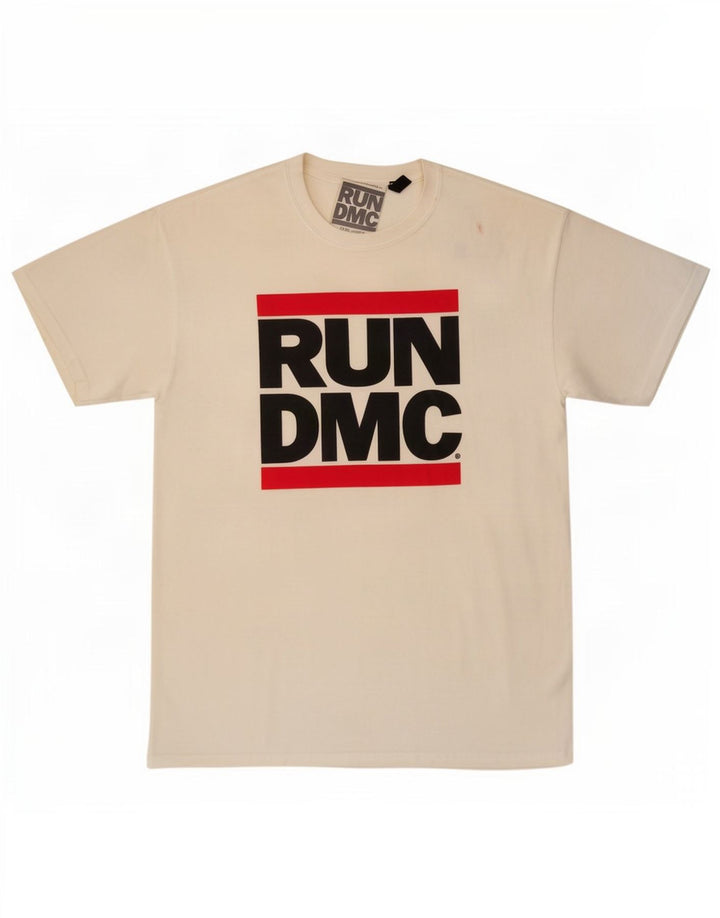 Tricou grafic vintage pentru bărbați Top mic alb