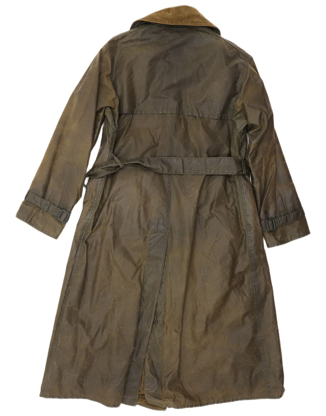 Trench pentru femei BARBOUR din bumbac cerat EU 34 XS Kaki Bumbac Clasic