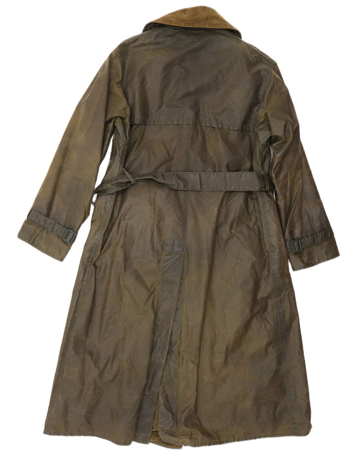 Trench pentru femei BARBOUR din bumbac cerat EU 34 XS Kaki Bumbac Clasic