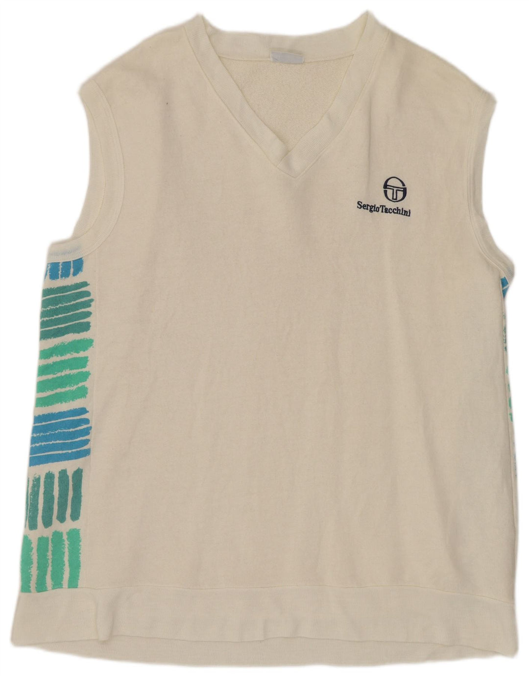 SERGIO TACCHINI Hanorac pentru bărbați Pulover 2XL alb catifelat