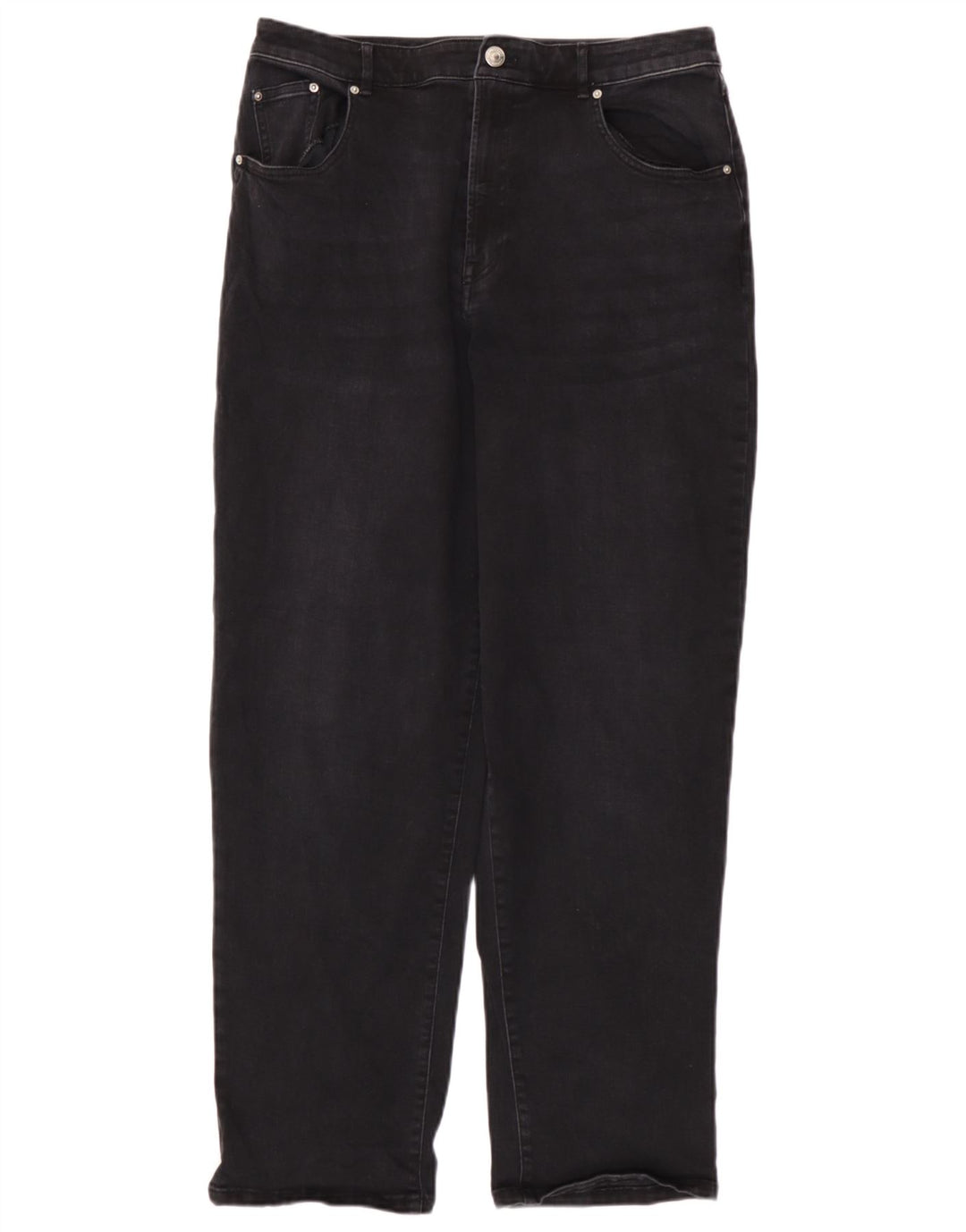 Marks & Spencer Blugi conici autograf pentru femei UK 12 Medium W32 L29 Gri