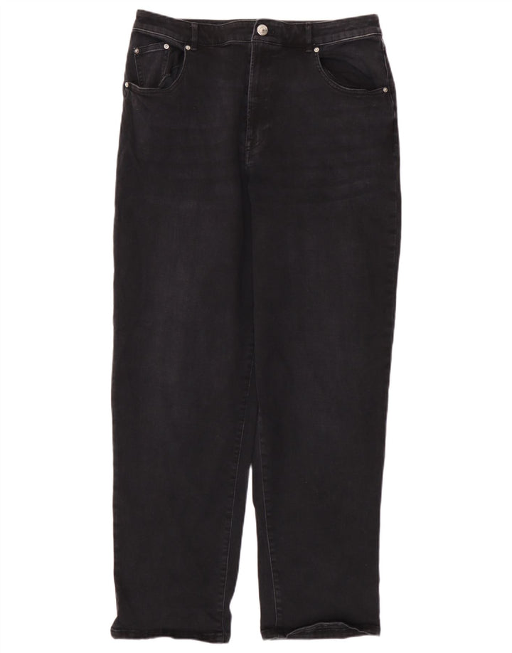 Marks & Spencer Blugi conici autograf pentru femei UK 12 Medium W32 L29 Gri