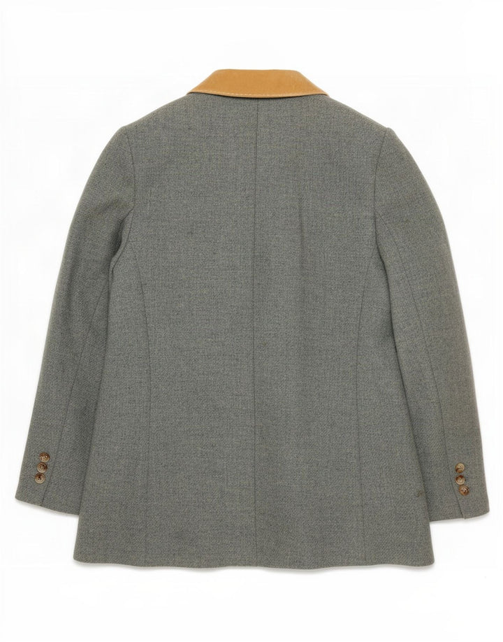 Jachetă blazer pentru femei Laura Ashley, cu 3 nasturi, UK 16, mare, albastru