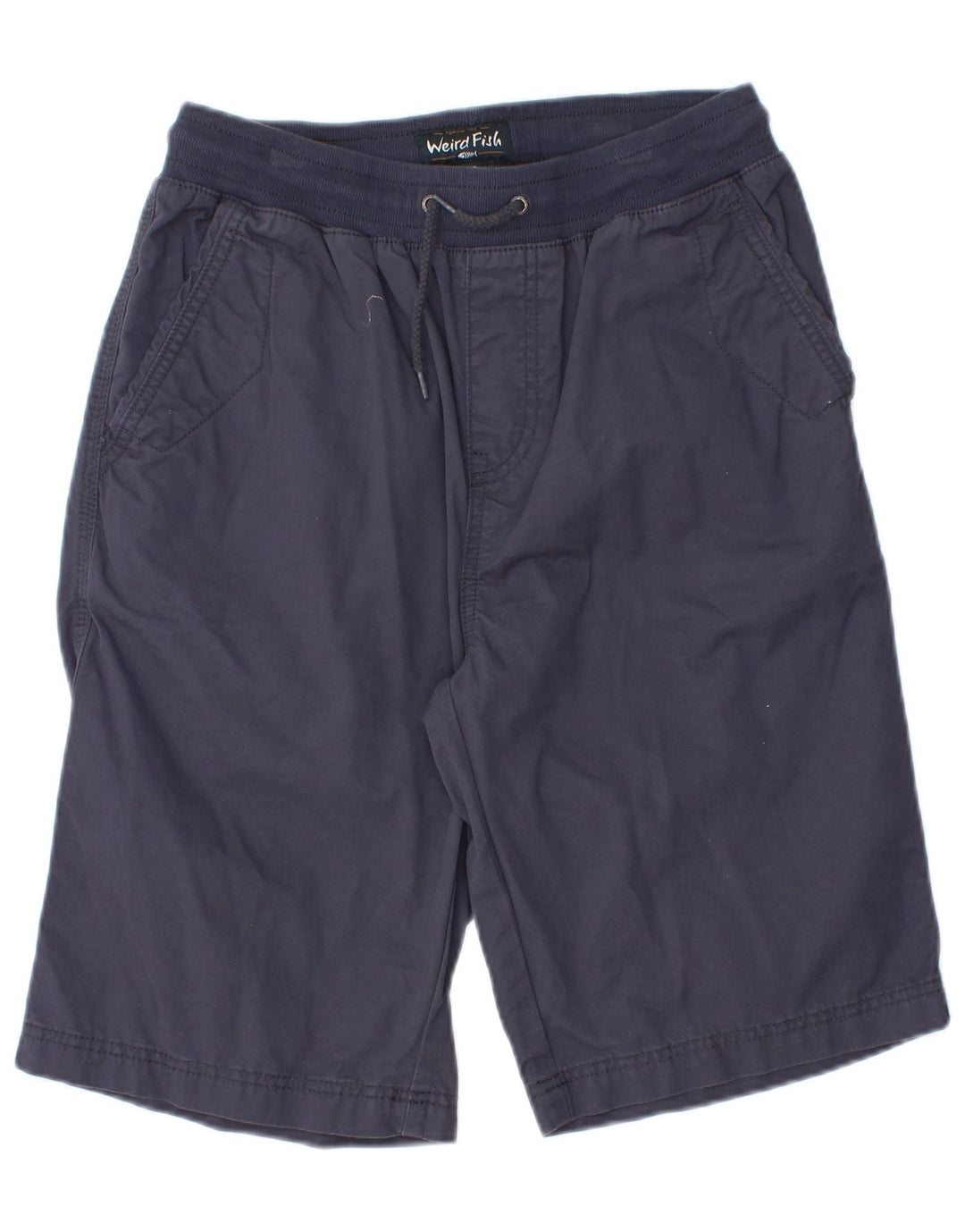 Pantaloni scurți sport pentru bărbați Weird Fish, bleumarin mediu