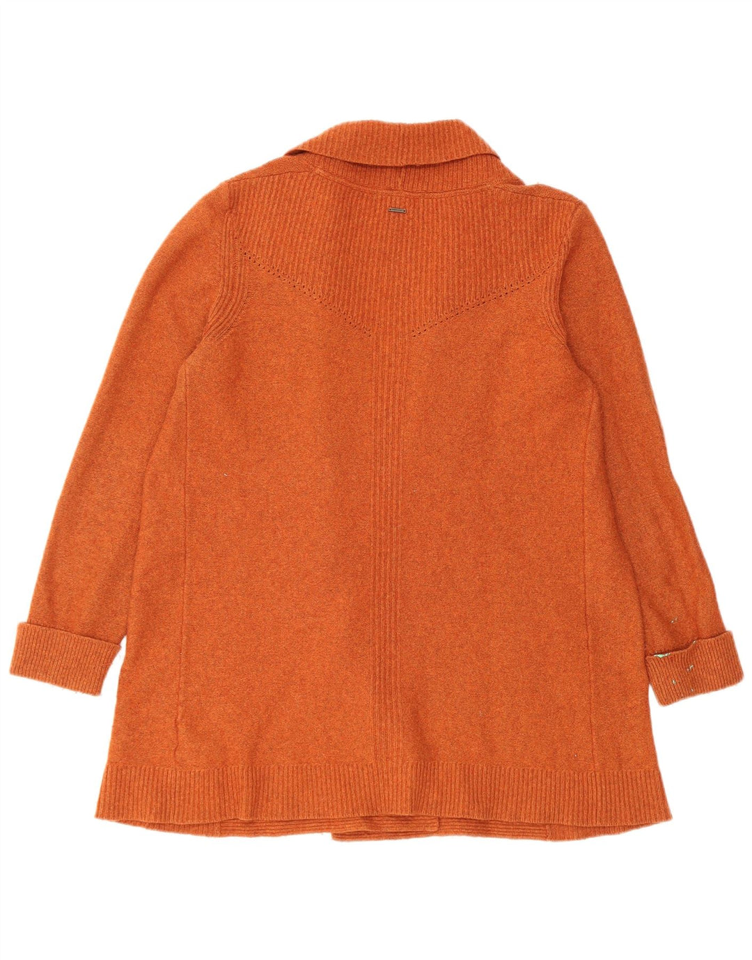 White Stuff Pulover cardigan deschis pentru femei UK 14 mare, maro, nailon