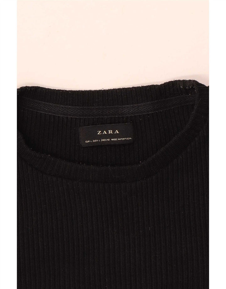 Tricou pentru bărbați Zara Top mare negru