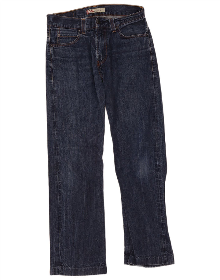 Blugi drepti pentru bărbați Levi's 506 W32 L32 albastru