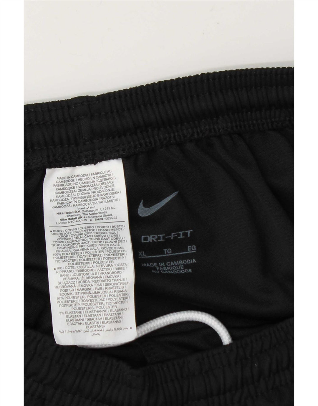 Pantaloni de trening Nike Dri Fit pentru bărbați XL poliester negru