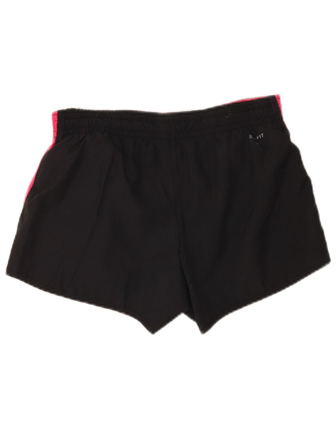 Pantaloni scurți sport Nike Dri Fit pentru femei UK 10, negru, poliester color bloc