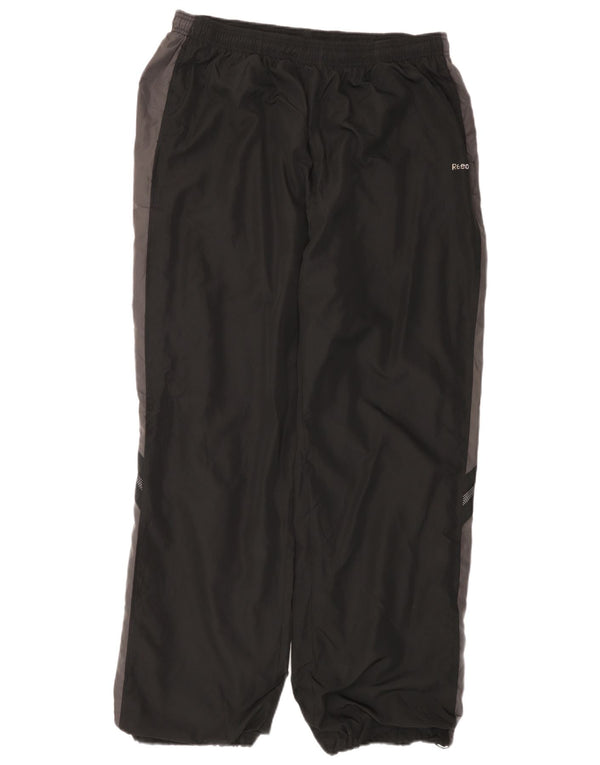 REEBOK Pantaloni de trening pentru bărbați Pantaloni de jogging 2XL Negru Poliester color bloc